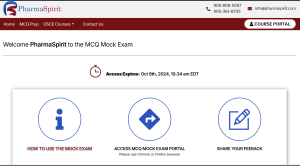 MCQ Mock Exam